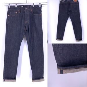 Gap 1969 Raw Japanese Selvedge Jeans 30 x 30